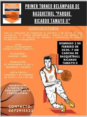 Basquetbolistas Preparan Torneo Relampago En Villa Juarez Tus